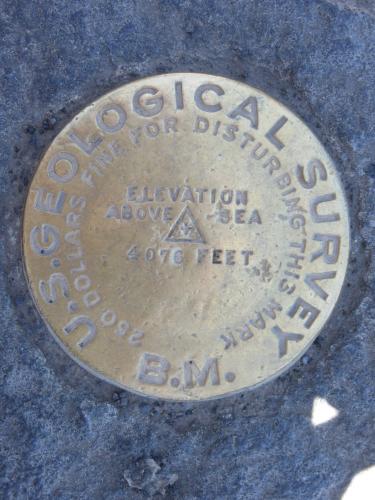 Geographic Mark at Volcano Park