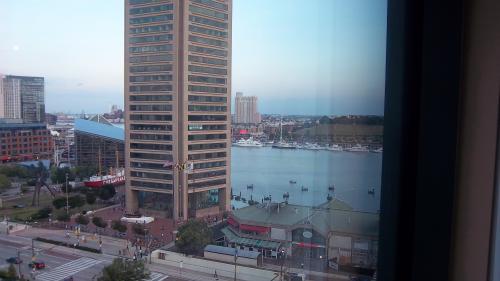 View from Baltimore hotel window