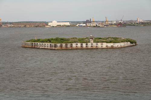 something in Baltimore harbor