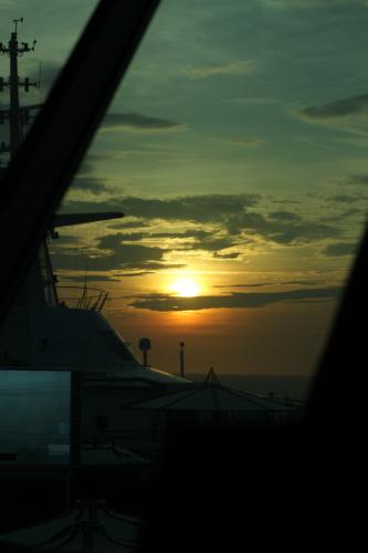 Last Sunset on board
