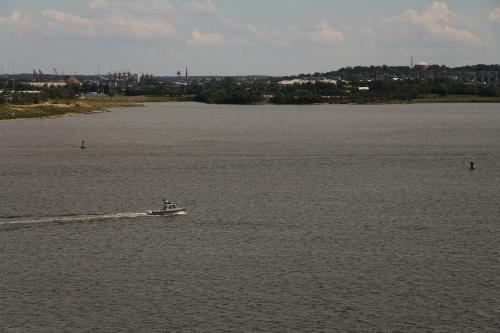leaving port