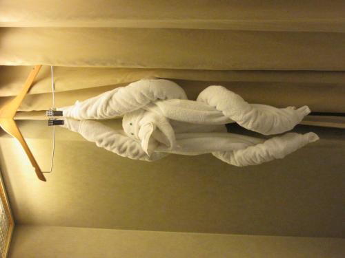 Towel sculpture