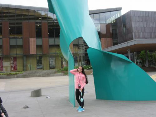 Outside juneau Museum