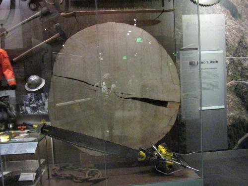 In the Juneau museum