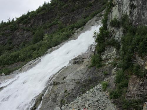 Mendenhall waterfall