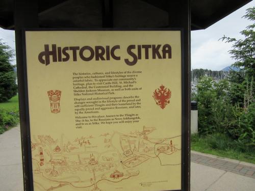 Sign in Downtown Sitka
