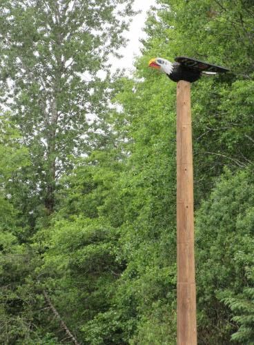 Eagle totem