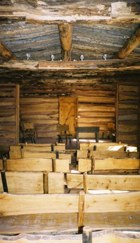 Meeting house at Bluff Utah