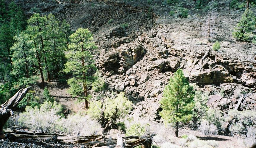 Lava Flow at Bandera Volcano