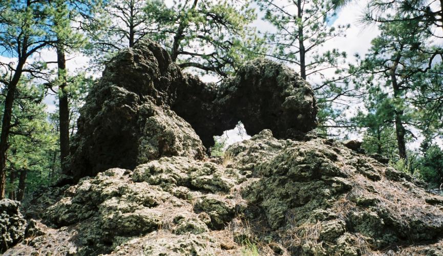 Lava at Bandera Volcano