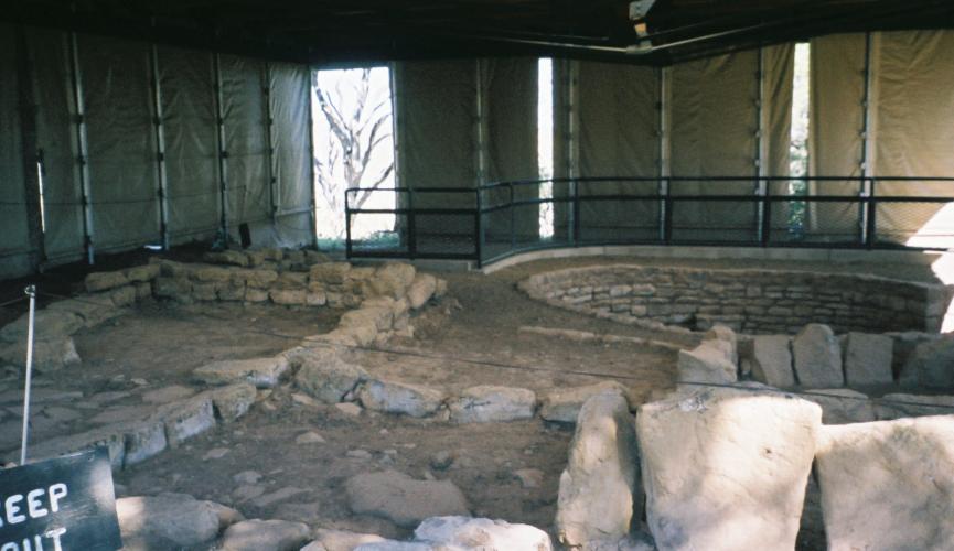 Ancient dwelling place 300 AD