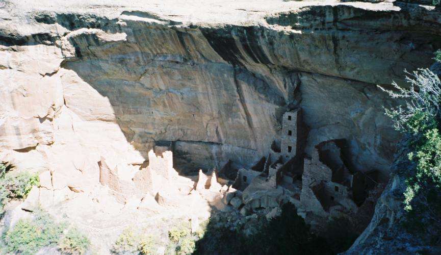 Cliff Dwellings at Mesa Verde