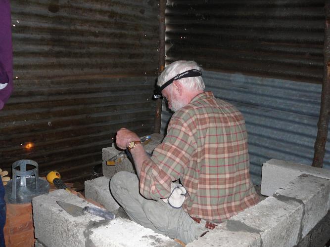 Bill hard at work