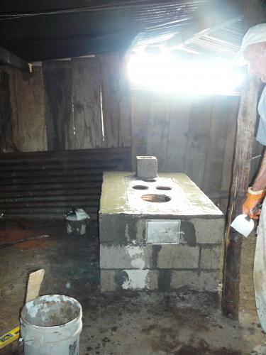 First finished stove of 2008
