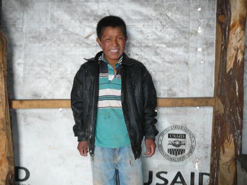 Our special helper Makuel