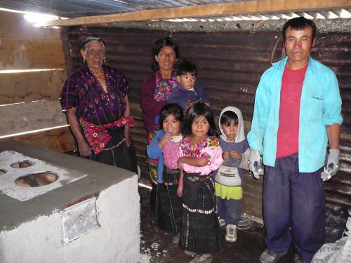 Finished 3rd stove and receiving family