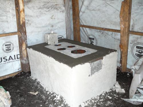 Finished second stove