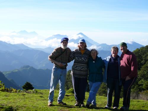 High on a mountain top in Guatemala