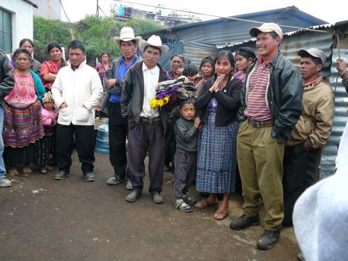 Villagers telling us how much they appreciate all we have done