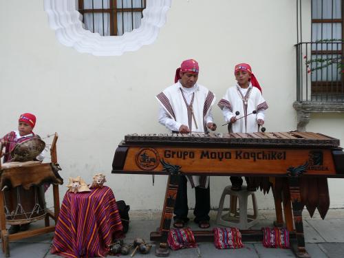 Street Musicians in Antigua
