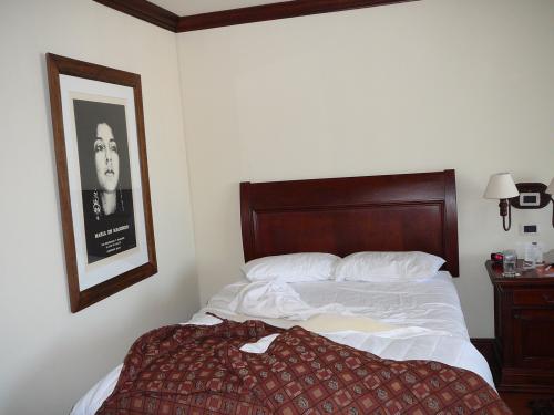 Bedroom in beautiful hotel room