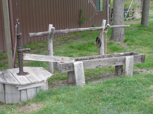 New invention - Used to haul water from a stream