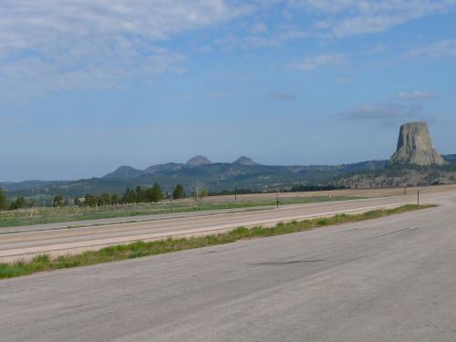 Approaching Devil's Tower