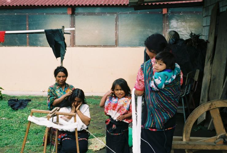 Women and children of the village