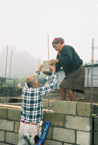 Wayne working with the man who will live in the A-Team house