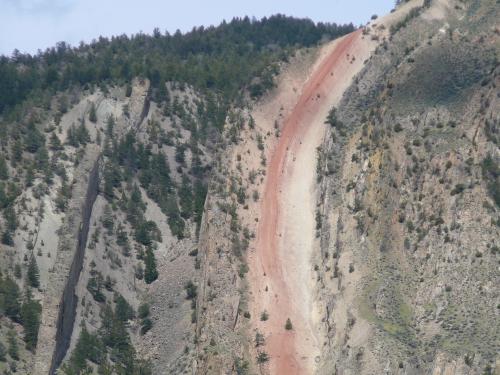 Devil's Slide Outside Yellowstone