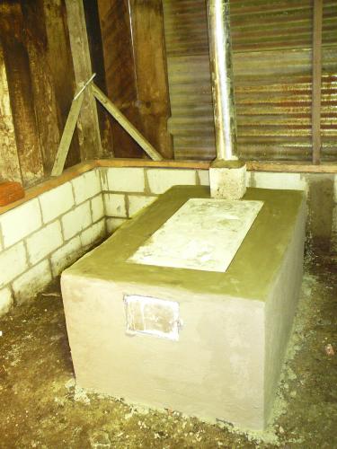 Another finished stove