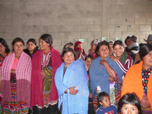 The women with their Prayer Shawls