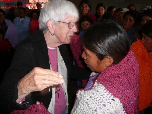 Florence presenting a Prayer Shawl