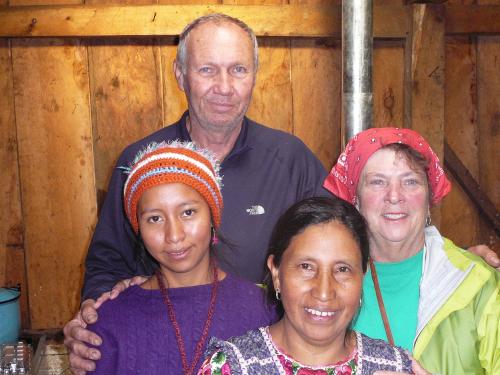 Wayne, Theresa, Gloria and Juana