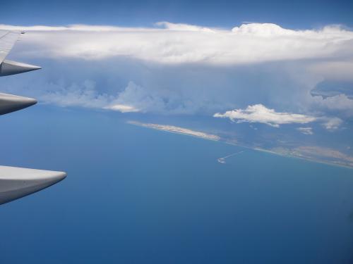 Beautiful clouds over the Gulf of Mexico