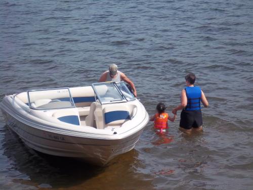 Going out in the boat