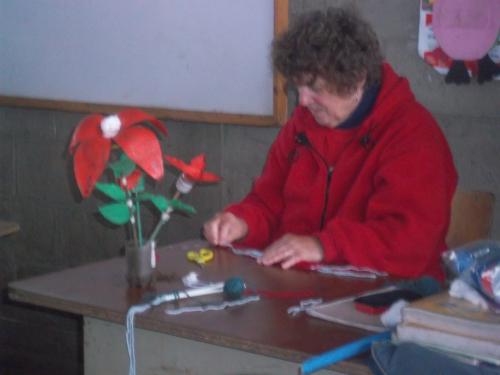 Bring the finished ones to Theresa.  She'll fix them for you!