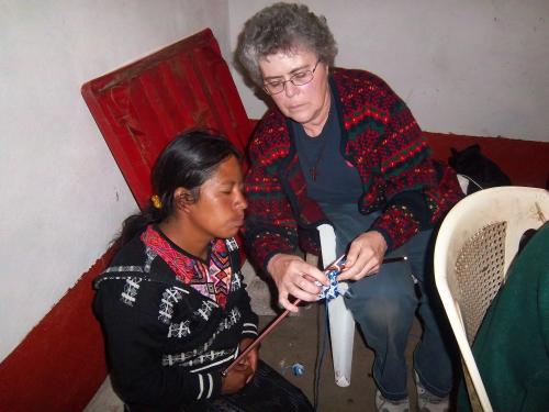 Sometimes knitting is difficult.