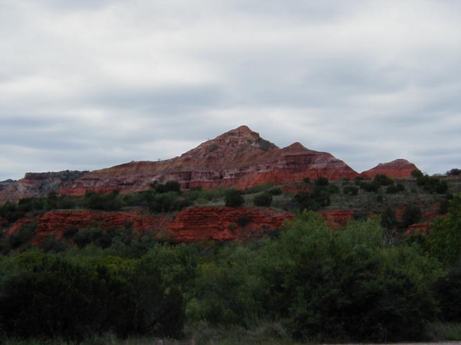 Beautiful Red Rock of Pala Duro